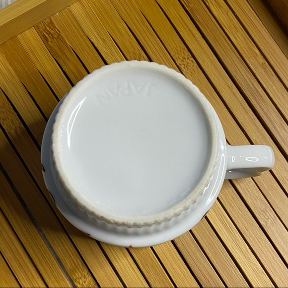 🎈SOLD🎈 Mid Century Mug Butterflies - Red & Yellow - Picture 7 of 16